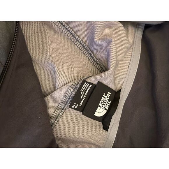 Plus size xxl nwt tnf windfall soft shell jacket grey asphalt - Picture 10 of 12